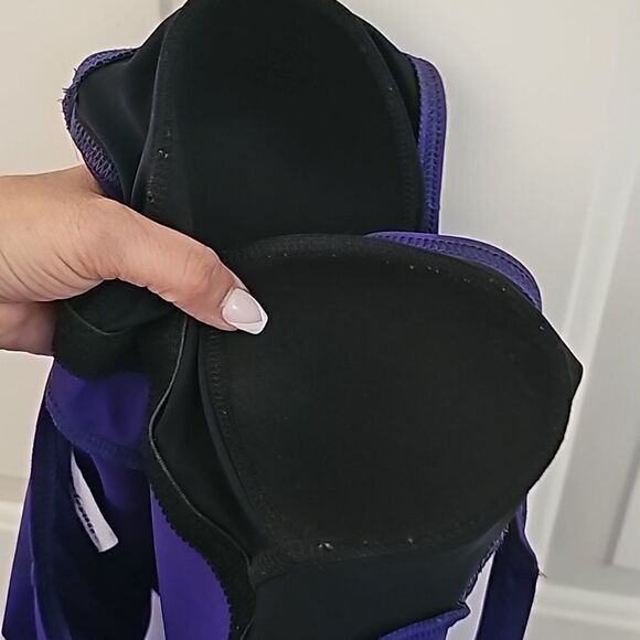 Miraclesuit Oceanus One Piece Violet Size 10 - Picture 5 of 6